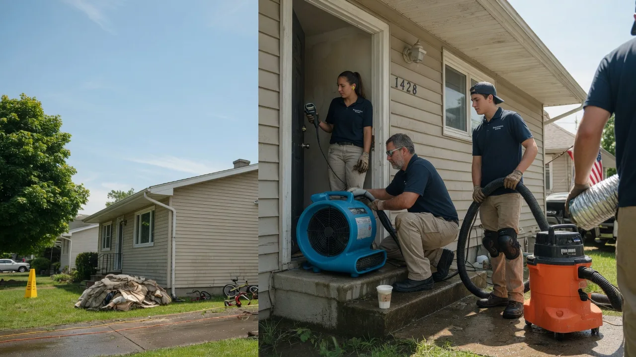 Water Damage Restoration in Dana, IL near me